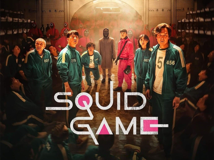 Squid　Game　has　topped　the　global　Netflix　chart,　first　Korean　drama　series　to　do　so
