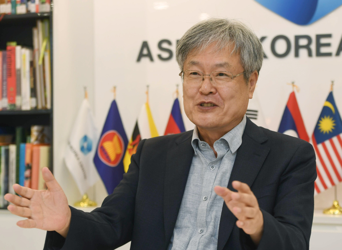 ASEAN-Korea　Centre　chief　Kim　Hae-yong