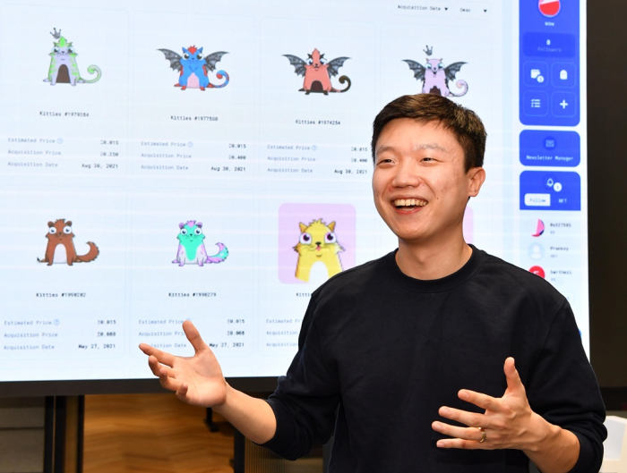 NFTBank’s founder and CEO Kim Minsu