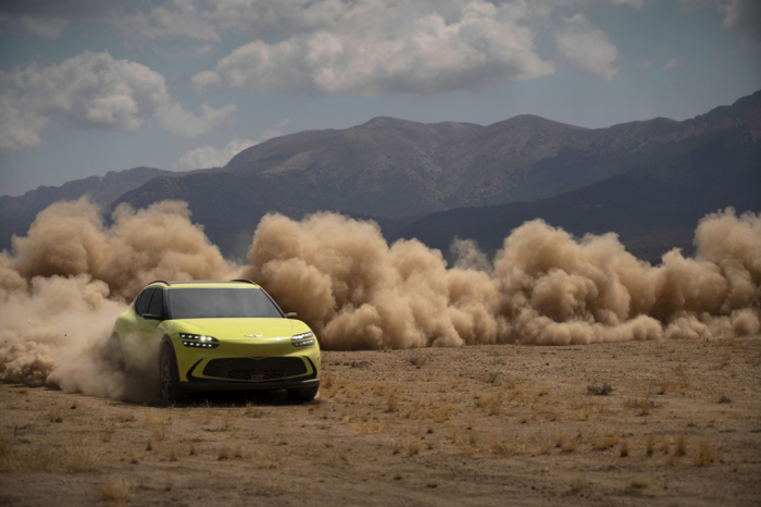 The GV60 also features a drift mode