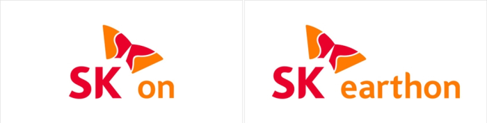 Logos of the separated entities