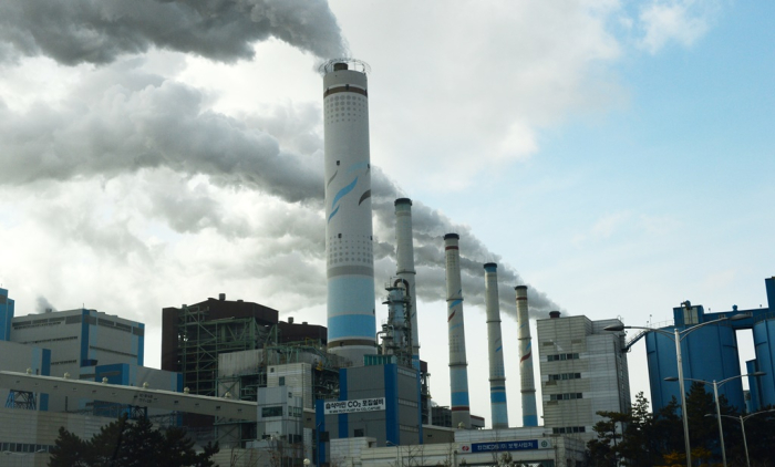 A thermoelectric power plant in South Korea