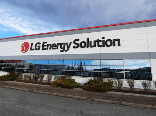 LG　Energy's　battery　plant　in　Korea