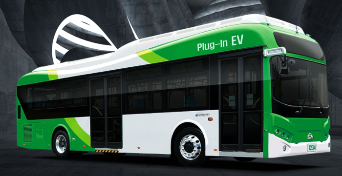Edison　Motors'　plug-in　EV　bus