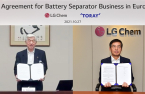LG Chem to set up separator JV in Hungary with Toray of Japan