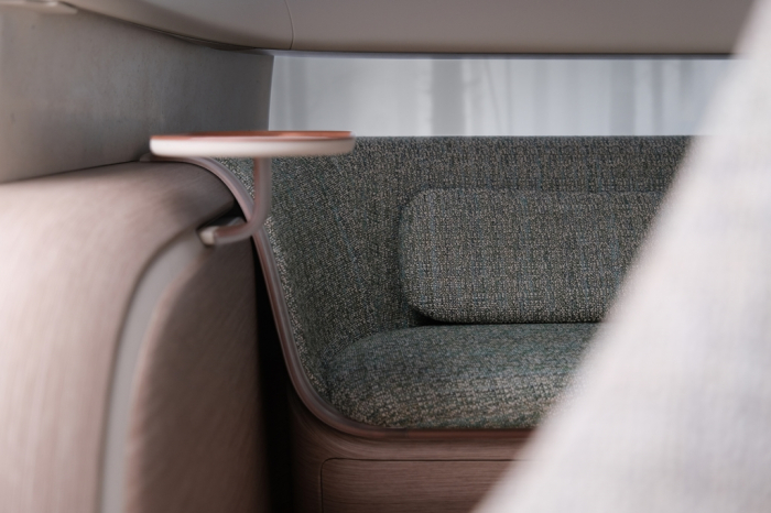 The　interior　of　Hyundai　Motor's　SEVEN　concept　for　its　all-electric　SUV　IONIQ7