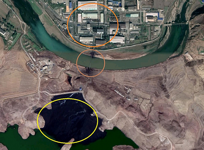 Uranium　mining　complex　in　Pyongsan　county　North　Korea 