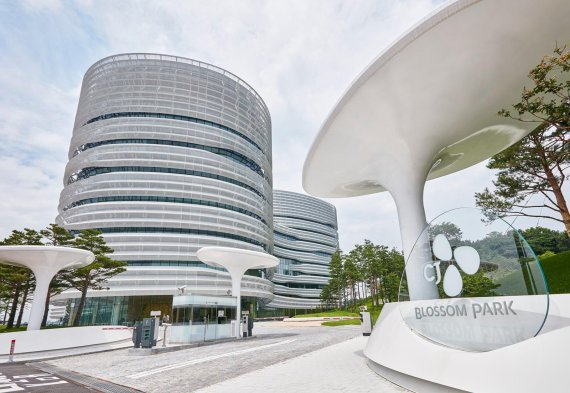 CJ Cheiljedang's bio research center Blossom Park