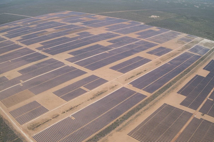 Hanwha　Energy's　solar　farm　in　Texas
