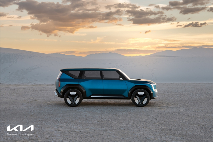 The　Kia　EV9　electric　SUV　concept