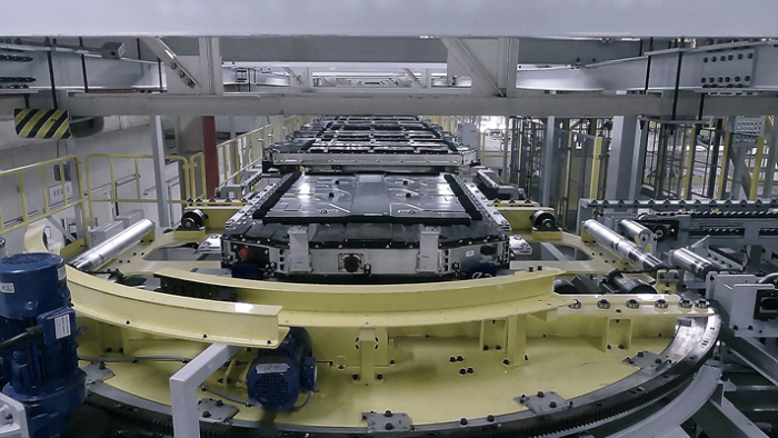 Kia's　EV6　production　process　at　its　smart　factory