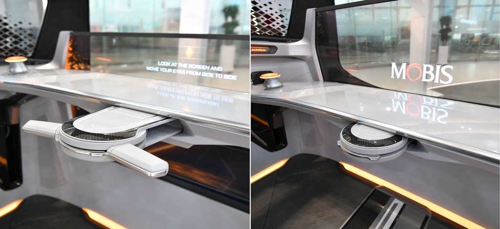Hyundai Mobis unveils foldable steering wheel - Vimarsana News
