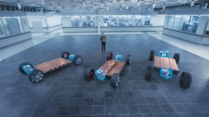 EV battery system platform Ultium, jointly developed by GM and LG Energy