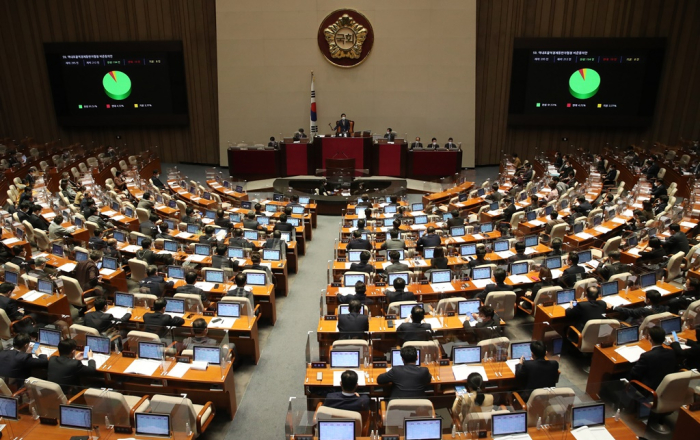 South　Korea's　parliament