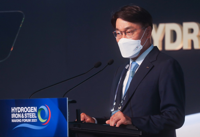 POSCO　Chairman　and　CEO　Choi　Jeong-woo