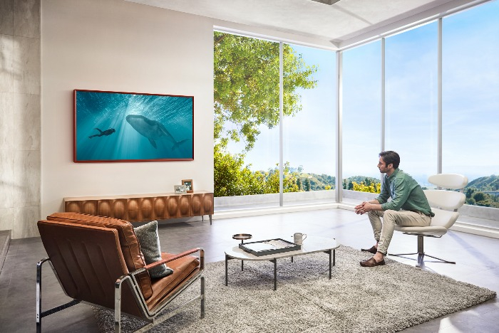 Samsung　Electronics'　The　Frame　TV 