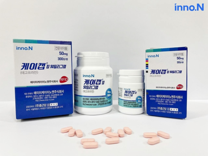 HK　inno.N's　K-CAB,　a　gastroesophageal　reflux　disease　(GERD)　treatment　drug