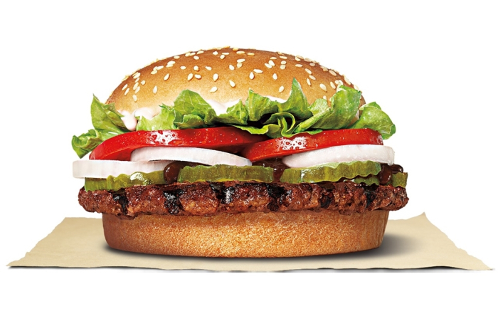 Burger　King's　plant-based　whopper
