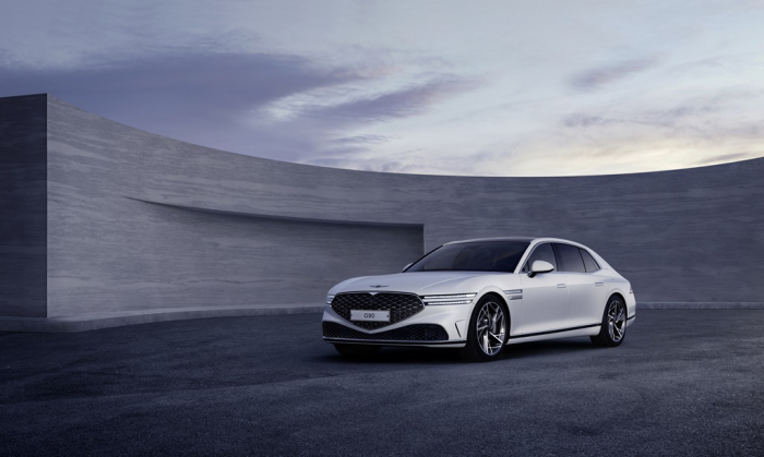 Hyundai Motor's redesigned Genesis G90