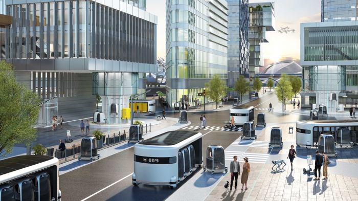 Hyundai Motor's Mobility of Things concept based on robotics and future mobility devices