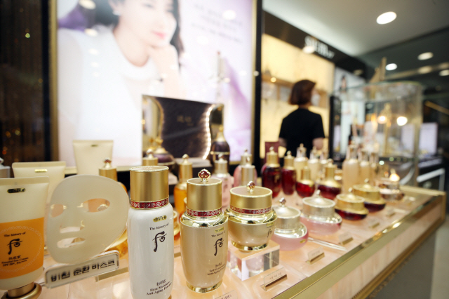 LG　Household's　cosmetics　brands　such　as　Whoo,　O　Hui　and　Su:m