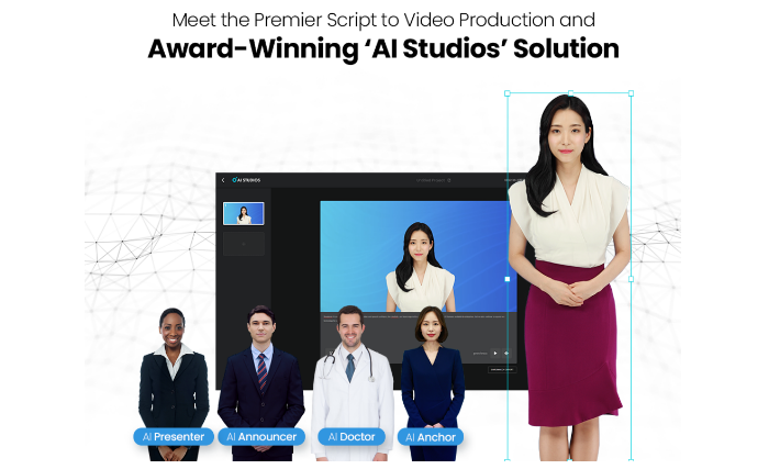 DeepBrain AI creates virtual humans in a diverse number of occupations