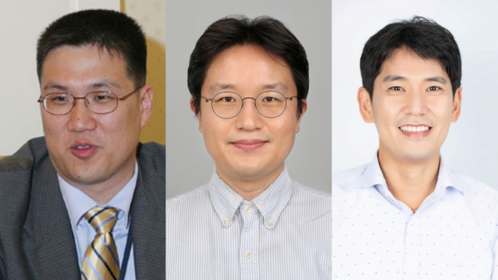 Ham Don-hee, Jung Seung-chul and Kim Sang-joon (from left) (Courtesy of Samsung)