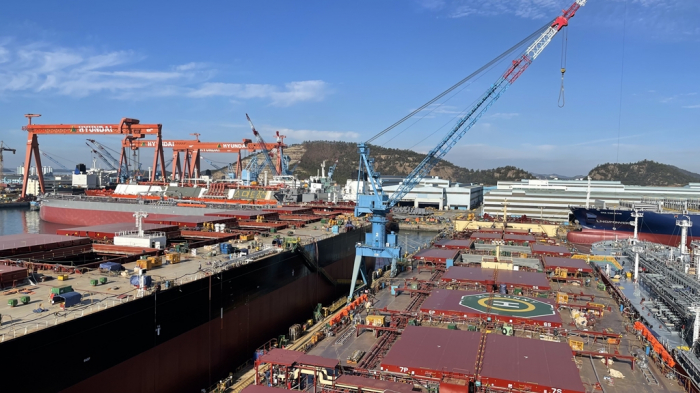 Hyundai Heavy shipyard