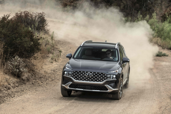 The Hyundai Santa Fe SUV