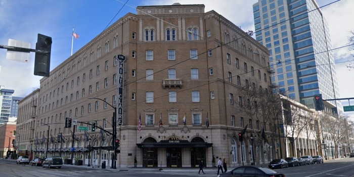 The　Westin　San　Jose　hotel　in　downtown　San　Jose