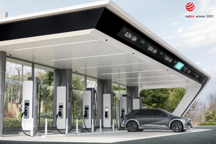 Hyundai Motor's EV charging station, E-pit