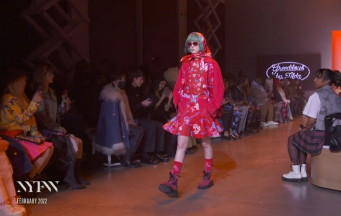 LG　Corp.'s　AI　designer　Tilda　debuts　its　fall-winter　collection　at　New　York　Fashion　Week