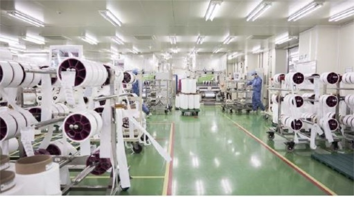 A battery separator maker WCP’s facility. WCP plans a Kosdaq listing in the first half of 2022