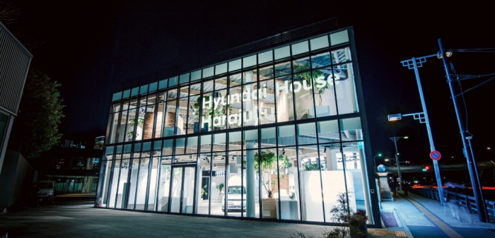 Hyundai House Harajuku in Japan