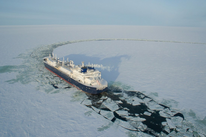 Daewoo　Shipbuilding's　ice-breaking　LNG　carrier