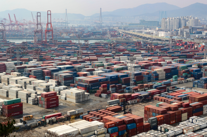 The Port of Busan, South Korea