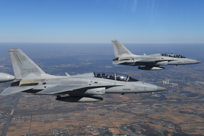 KAI's　FA-50　light　fighter　aircraft　(Courtesy　of　South　Korea’s　Air　Force)