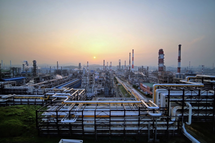 SK Energy’s refining complex in Ulsan, South Korea