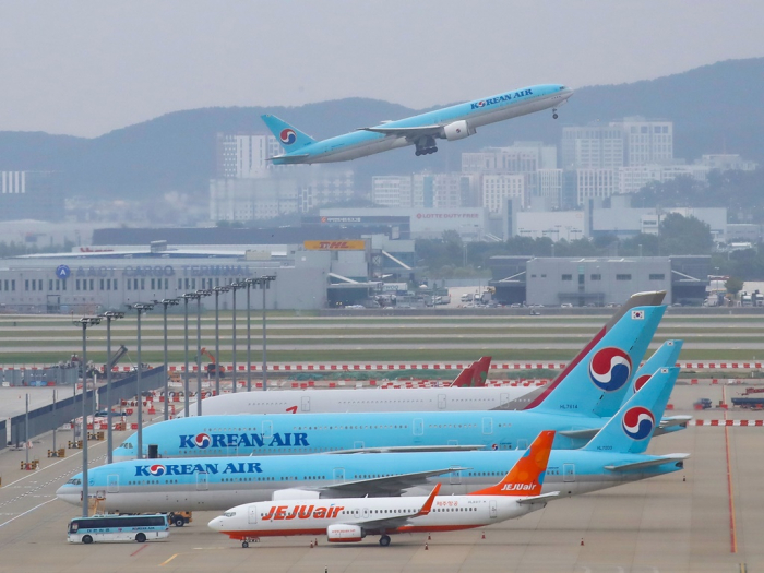 Incheon　International　Airport,　South　Korea
