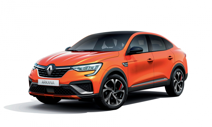 Renault's　XM3　compact　SUV　sold　as　the　New　Arkana　in　Europe