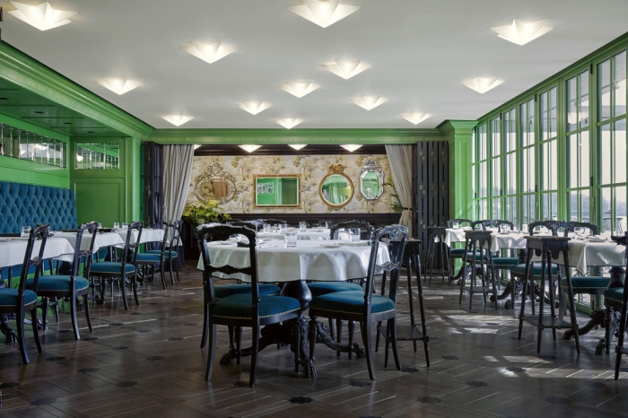 The main dining room at Gucci Osteria Seoul (Courtesy of Gucci)