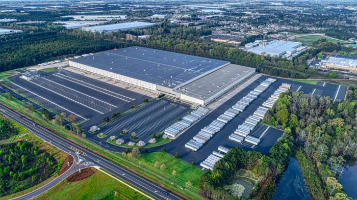 Land and buildings in Georgia, US, that Zinus bought to set up mattress production and logistics centers (Courtesy of Zinus)