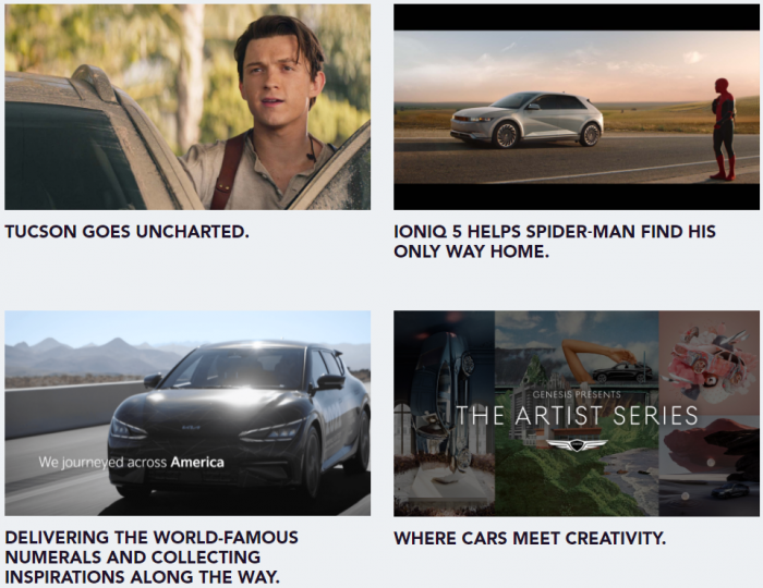 Innocean's advertising portfolio in the US (Courtesy of Innocean Worldwide)