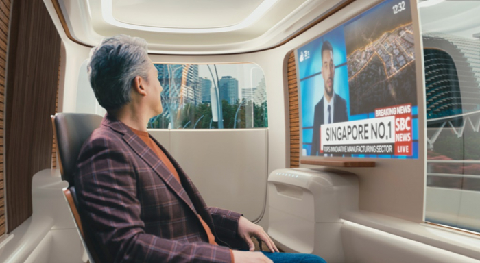 Inside of the PBV unveiled by Hyundai Motor Group at CES 2020 (Courtesy of Hyundai Motor Group)
