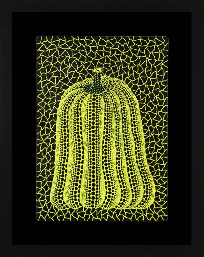 Yeolmae divides up ownership of artwork by famous artists such as this piece by Yayoi Kusama