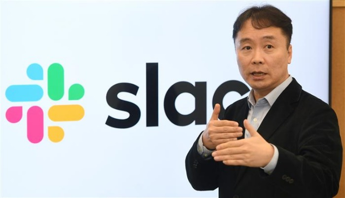 Slack　Korea’s　country　manager　Joung　Eung-sub