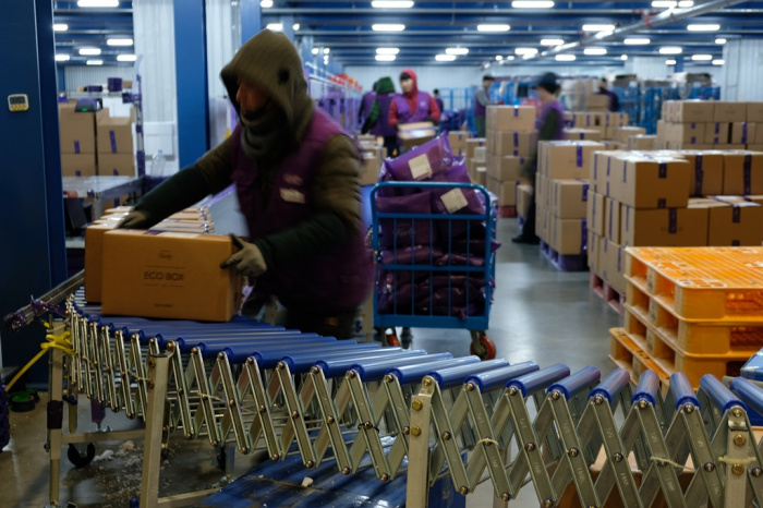 Market Kurly's logistics center