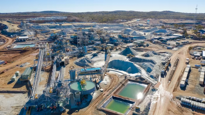 A lithium mine in Australia operated by a Chinese mineral developer