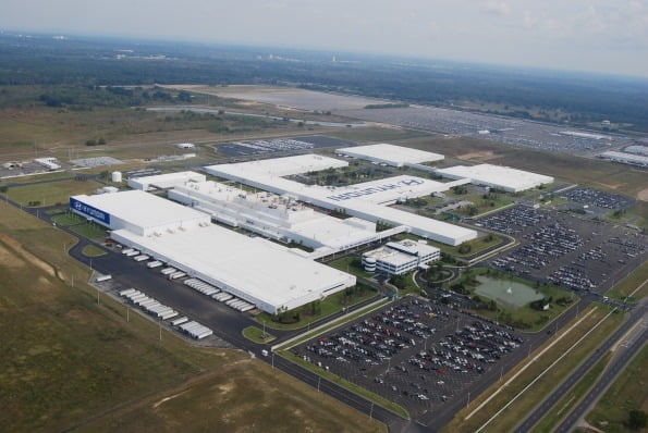 Hyundai　Motor　Manufacturing　Alabama　in　Montgomery,　Alabama