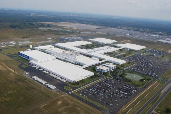 Hyundai Motor Manufacturing Alabama in Montgomery, Alabama